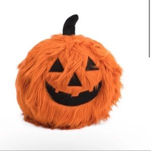 Furry Pumpkin Pillow